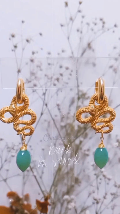 Aretes Wild Snake